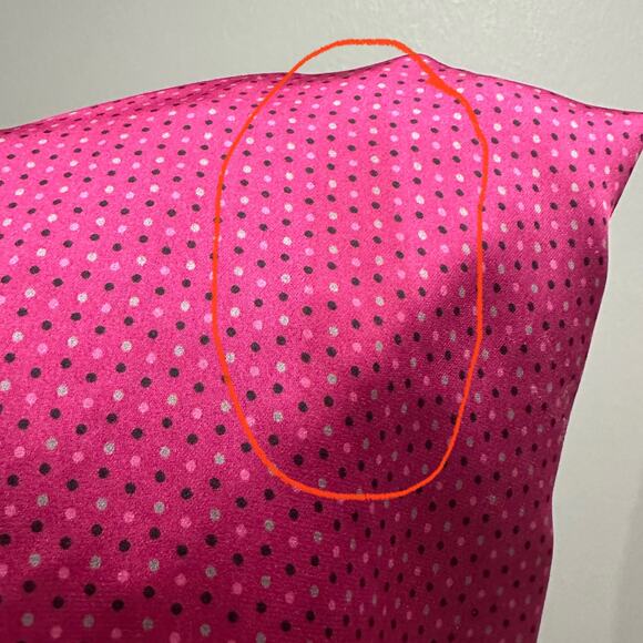 Y2K Old Navy Halter Babydoll Satin Slip Dress Open Back Pink Polka Dot Small - Picture 4 of 12